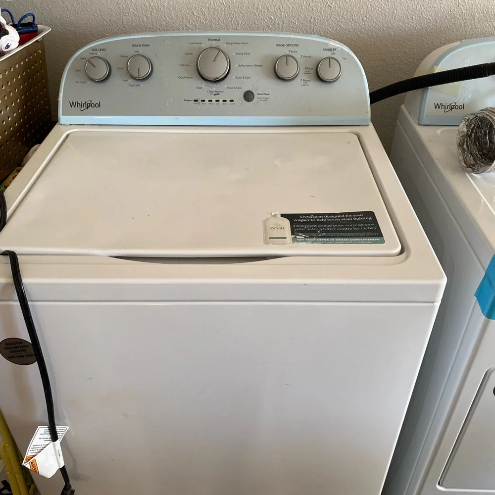 Washer and dryer
